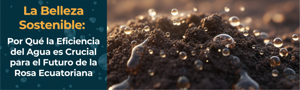 LA BELLEZA SOSTENIBLE: Por Qué la Eficiencia del Agua es Crucial para el Futuro de la Rosa Ecuatoriana